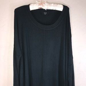 Vici ryleigh cashmere blend sweater, green. Large